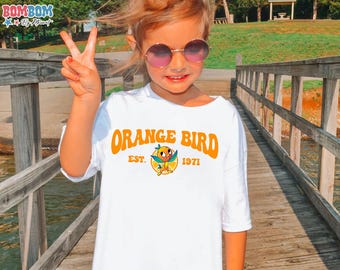 Funny Orange Bird Shirt, Disneyland Bird Shirt, Epcot Flower & Garden Festival, Disneyland Family Matching Flower and Garden Festival 2026
