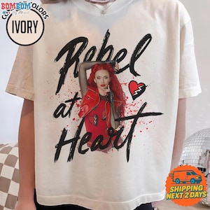 Descendants The Rise Of Red Shirt, Red Descendants Shirt, Rebel at Heart, Descendants Zombies Worlds Collide Tour Shirt, Rise of Red Shirt