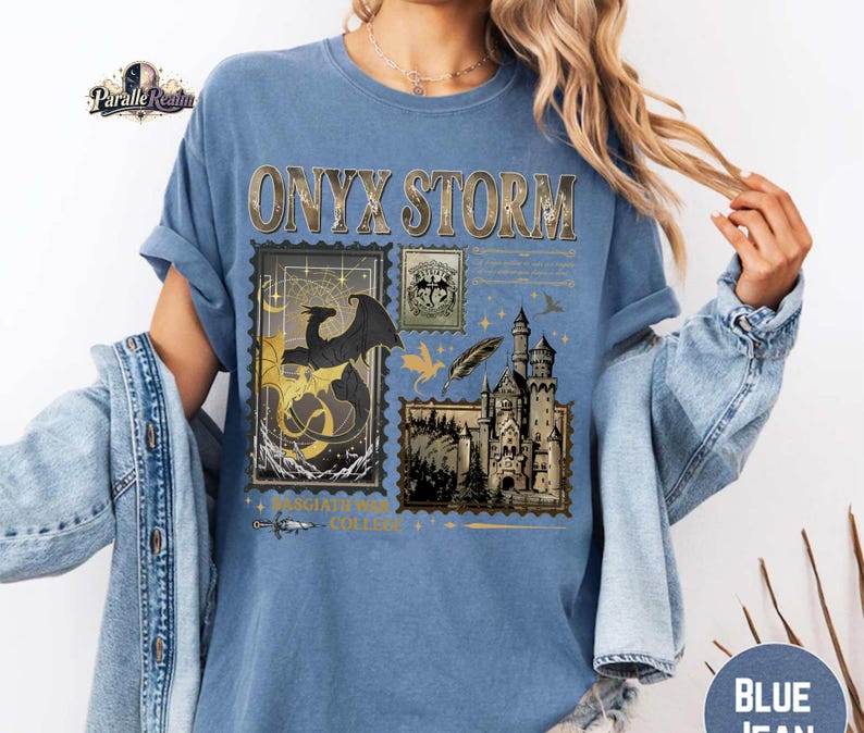 Fourth Wing Shirt, In My Onyx Storm Era Shirt, Quest Squad Onyx Storm Sweatshirt, Fourth Wing Shirt, Violet Sorrengail, Book Lover Gift immagine 2