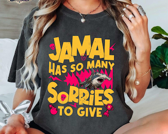 Jamal Has So Many Sorries To Give Dungeon Crawler Carl Shirt, Dungeon Crawler Carl Comfort Colors Tee