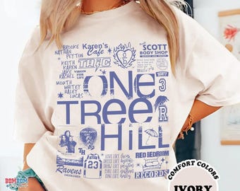 One Tree Hill Vintage Doodle Art Shirt, One Tree Hill Vintage Shirt, One Tree Hill Fan Gift, One Tree Hill Sitcom, Lucas Scott Nathan Scott