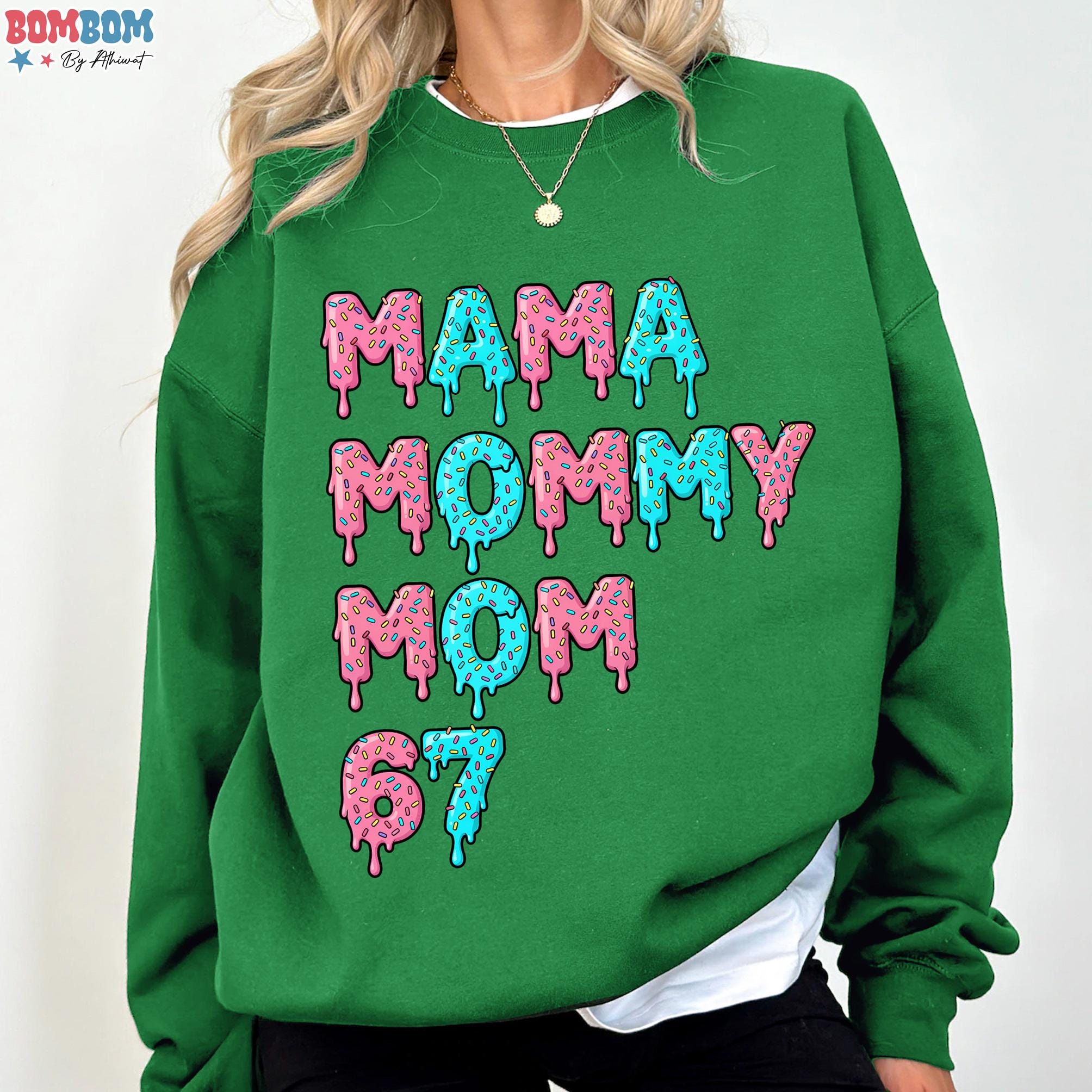 Six Seven Mama Shirt, 6 7 Meme Shirt for Mom, Mama Mommy Mom 67