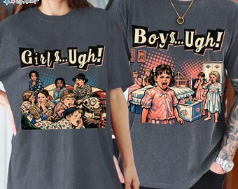 Valentines Day Girls Ugh Shirt | Valentines Day Boys Ugh Shirt | Funny Couple Matching Shirt | Little Rascals Valentine Gifts