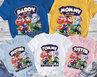 Personalized The Rescuers Birthday Family Matching Shirt, The Rescuers Down Under Shirt, Magic Kingdom, Family Matching Trip Comfort Colors