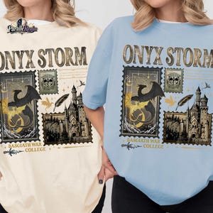 Fourth Wing Shirt, In My Onyx Storm Era Shirt, Quest Squad Onyx Storm Sweatshirt, Fourth Wing Shirt, Violet Sorrengail, Book Lover Gift immagine 1