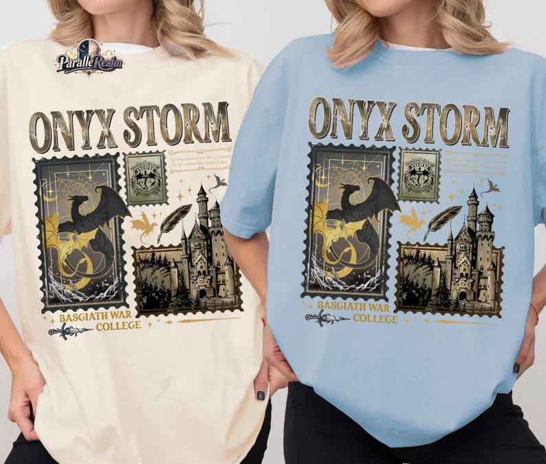 Fourth Wing Shirt, In My Onyx Storm Era Shirt, Quest Squad Onyx Storm Sweatshirt, Fourth Wing Shirt, Violet Sorrengail, Book Lover Gift immagine 1