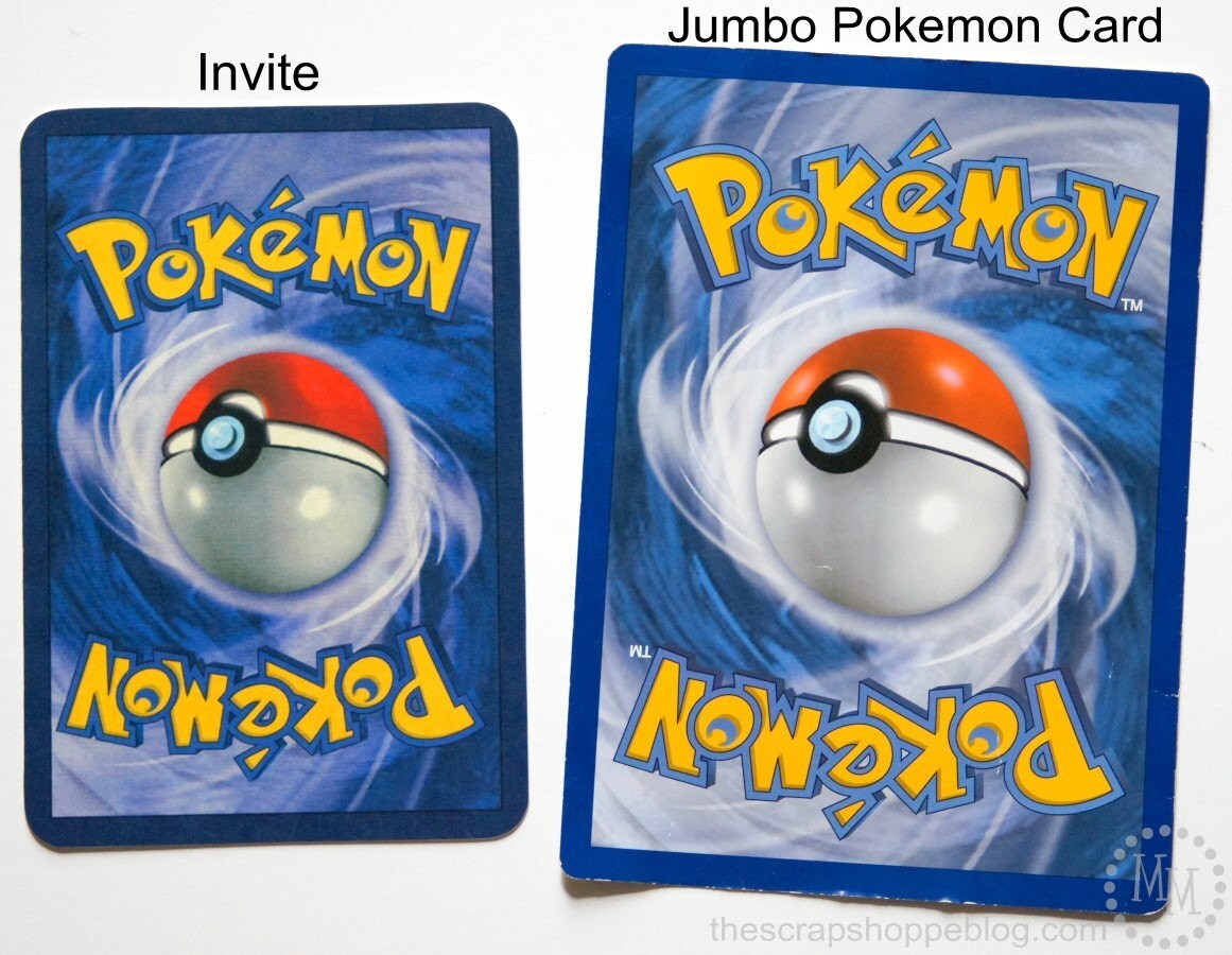 Pokémon EX Custom PRINTABLE Birthday Invitation With PHOTO - Etsy
