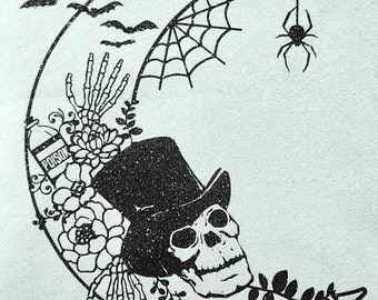 Spooky Halloween Moon Cut File