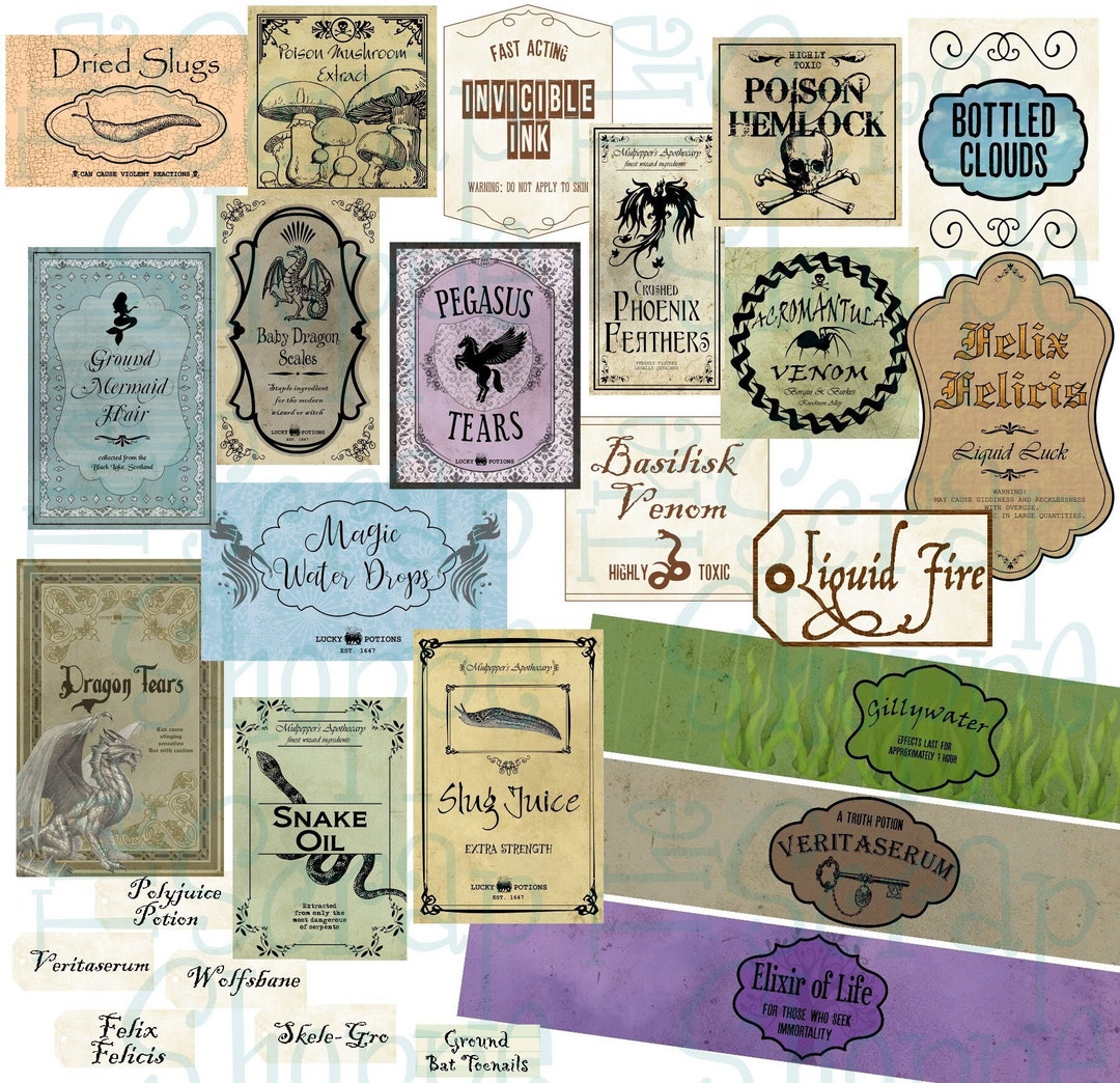 27-wizard-inspired-printable-potion-labels-etsy