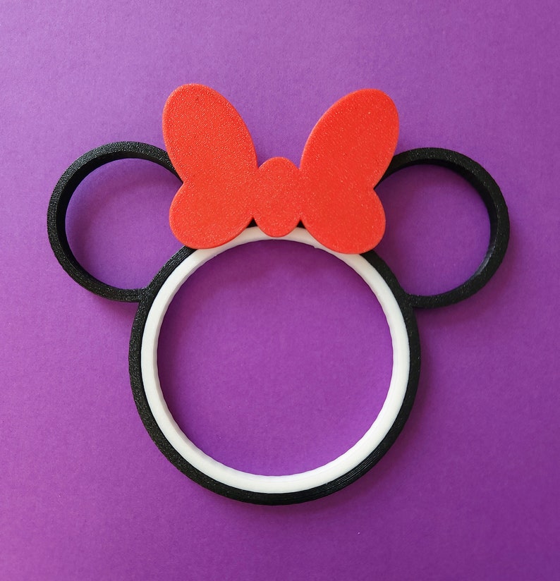 3D Printed Mouse Ears Embroidery Hoops image 3