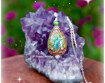 Color Changing Mood Necklace, Mood Bead Pendant