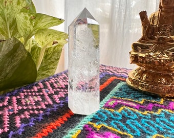 Clear Quartz Crystal Point, 57 Grams, Receive EXACT Crystal - See Item Details for Size and Info