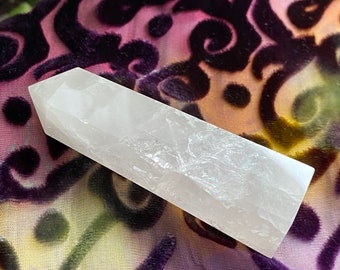 Rose Quartz Rainbow Crystal Point, Love Stone, 68 Grams, Receive EXACT Crystal