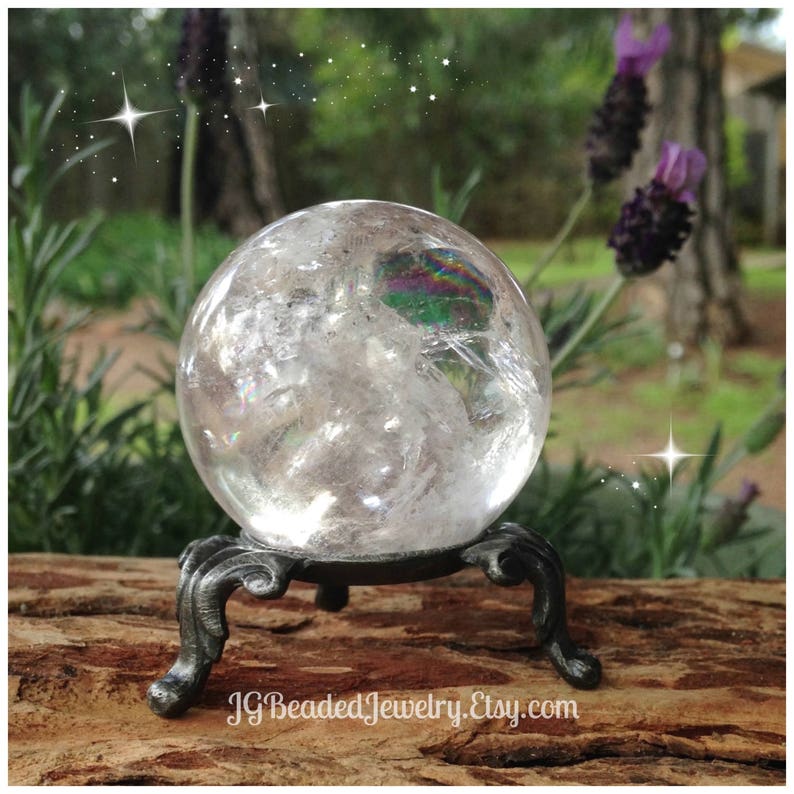 Crystal Ball Display Stand Three Legged Sphere Holder Egg Etsy