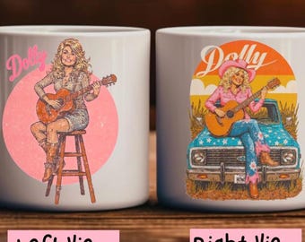 Country Music Lover Mug, Cowgirl Coffee Mug, Dolly Parton Cup, Cup of Ambition, Dolly Parton Gift, Cowgirl Mug, Dolly Mug, Cowgirl Gift