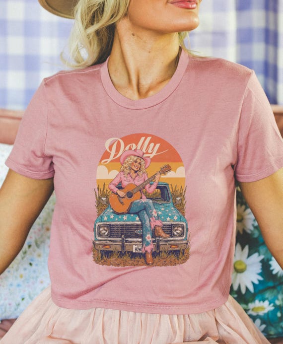 Country Music Shirt, Dolly Parton T-Shirt, Dolly Tee, Dolly Parton Shirt, Dollywood Shirt, Country Outfit Gift, Unisex, Retro Music Tshirt