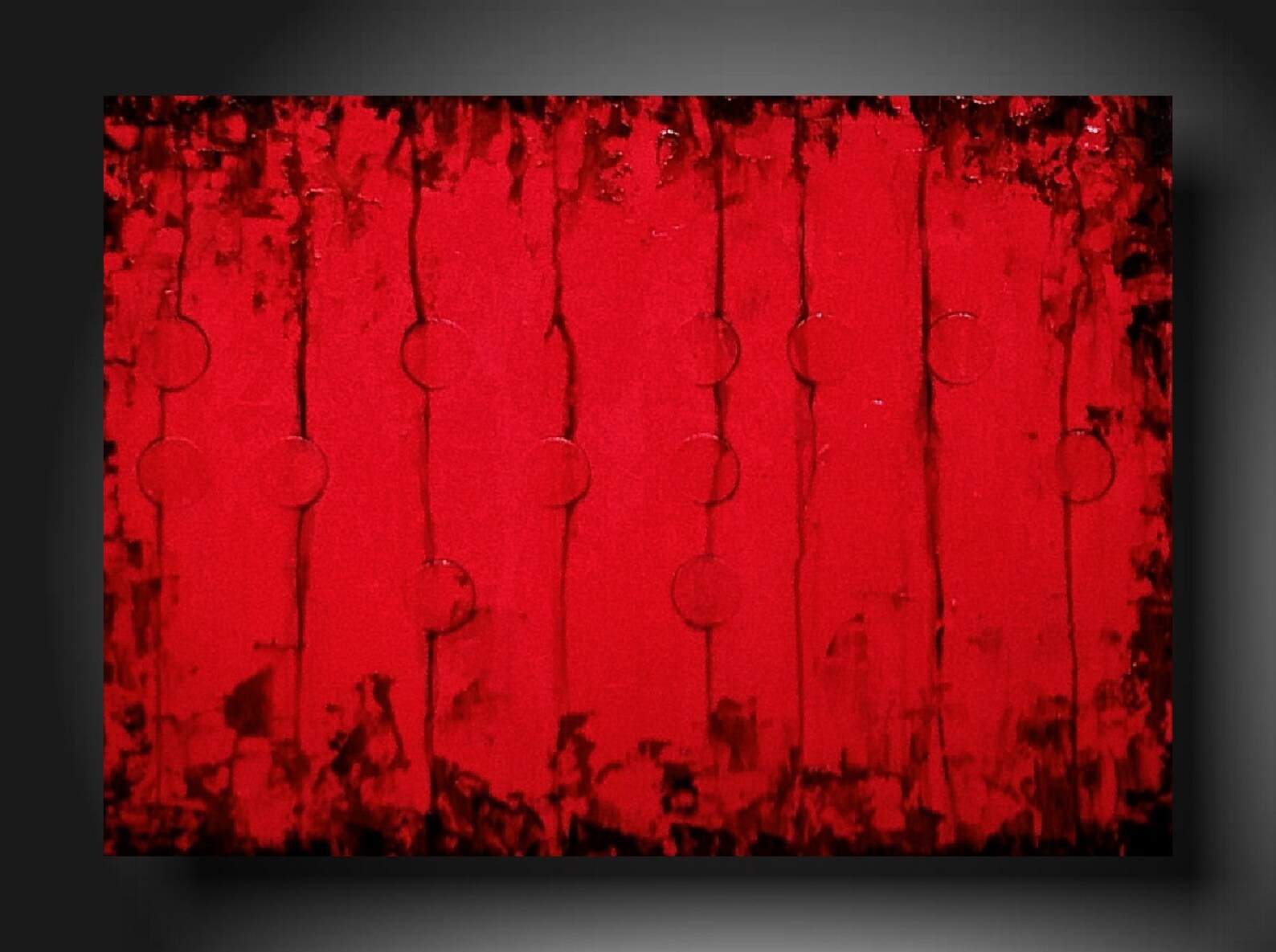 Original Abstract Painting Large Braille Art by Jmjartst Etsy