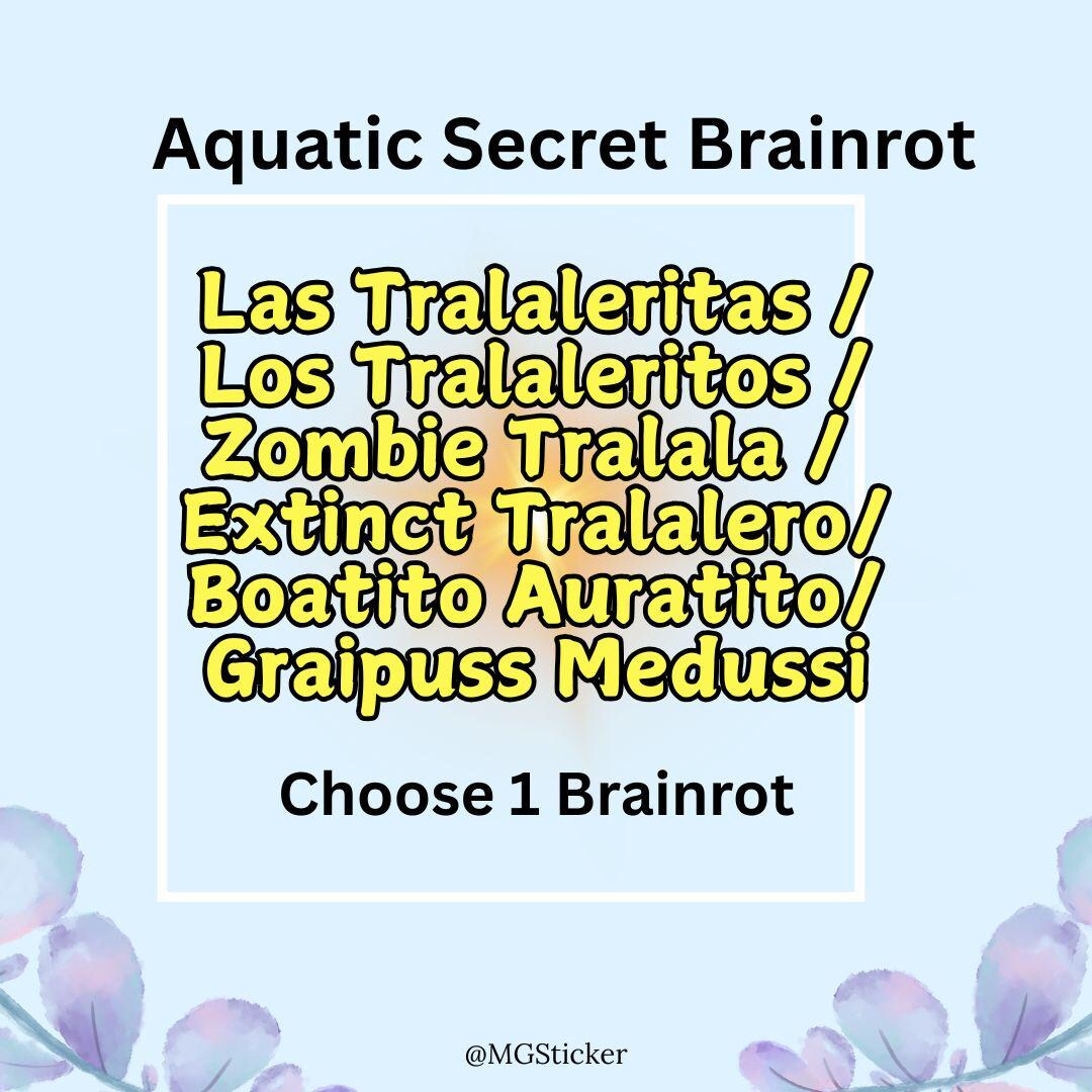 Roblox Steal a Brainrot SAB - (choose One) Las Tralaleritas/los ...