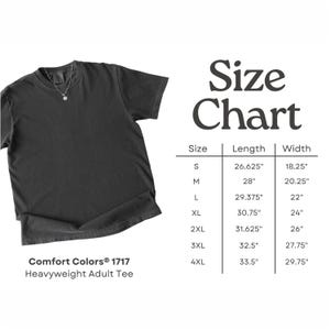 Comfort Colors Woodland Lavender Ferret Moon Phases Wildflowers T-Shirt, Retro Animal Shirt, 100% Cotton Tee, Short Or Long Sleeve Tshirt image 13