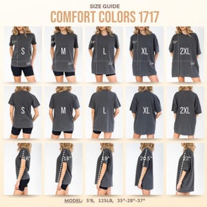 Comfort Colors Woodland Lavender Ferret Moon Phases Wildflowers T-Shirt, Retro Animal Shirt, 100% Cotton Tee, Short Or Long Sleeve Tshirt image 14