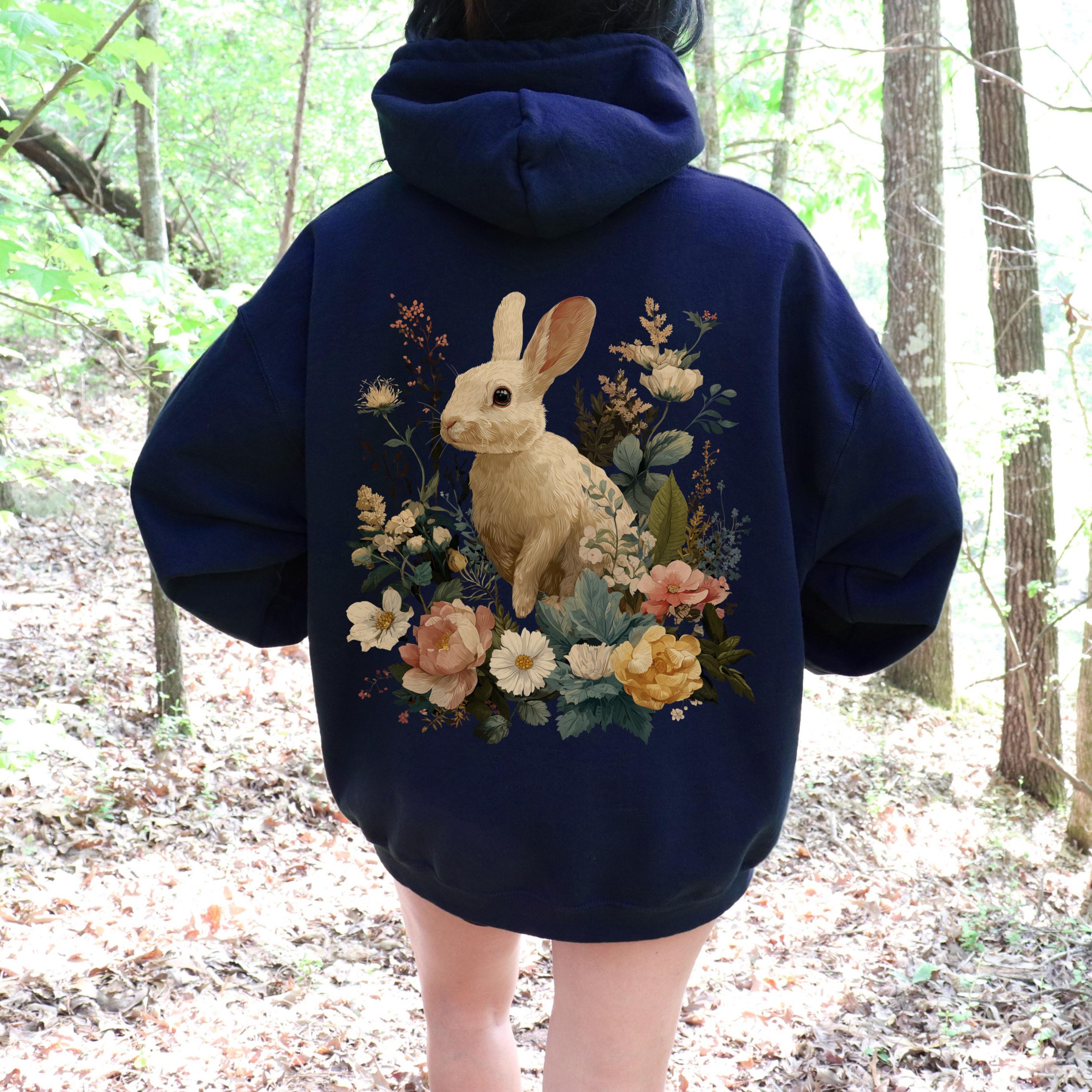 Bunny Zip Hoodie - Etsy