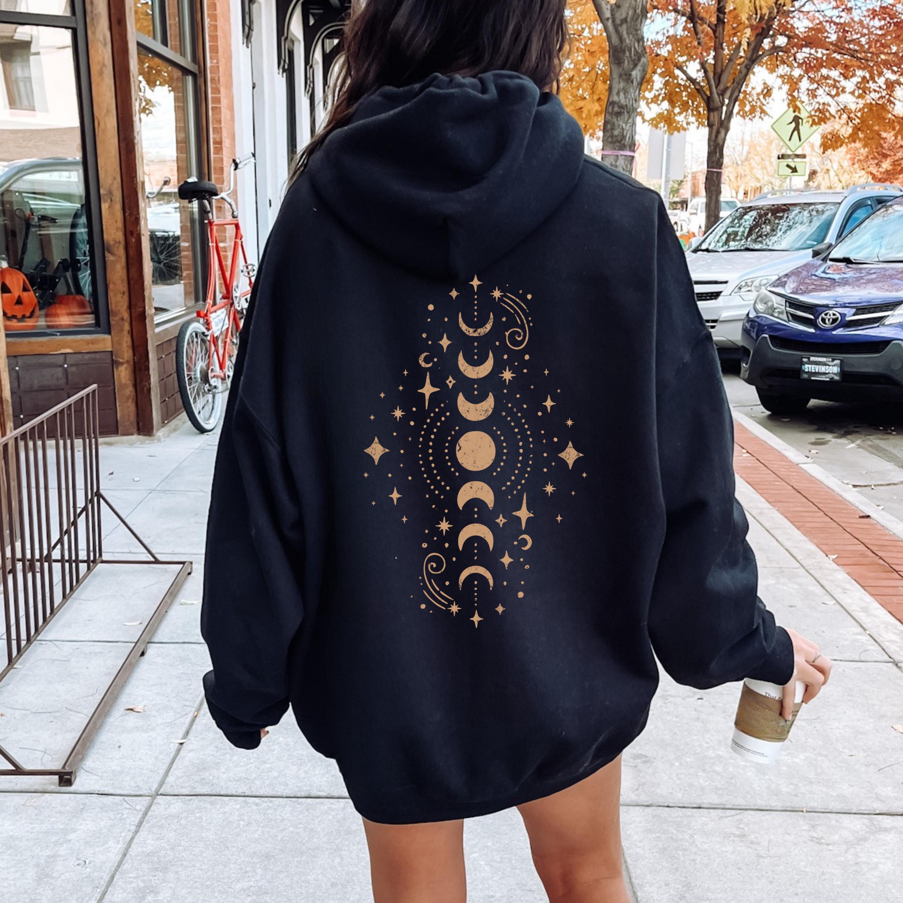 Moon Zip Hoodie - Etsy