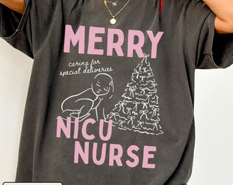 Nicu Christmas Shirt, Nicu Nurse Christmas Shirt, Neonatal Icu Shirt, Neonatal Nurse Shirt, Nicu Tshirt, Shirt for Nicu Nurse, Nicu Nurse