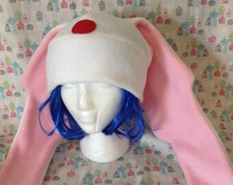 Mokona Modoki Larg or Soel Inspired Fleece Hat Handmade