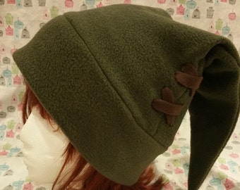 Link from Zelda Inspired Fleece Hat Handmade