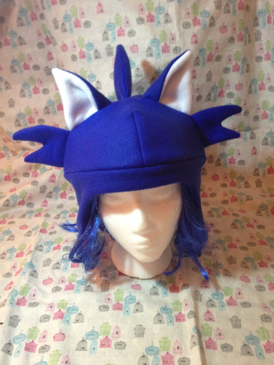 Sonic the Hedgehog Inspired Fleece Hat 