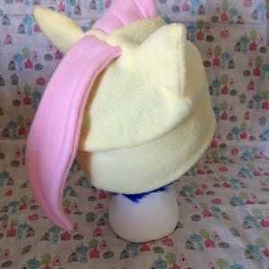 Fluttershy from My Little Pony: Friendship is Magic Inspired Fleece Hat Handmade image 2