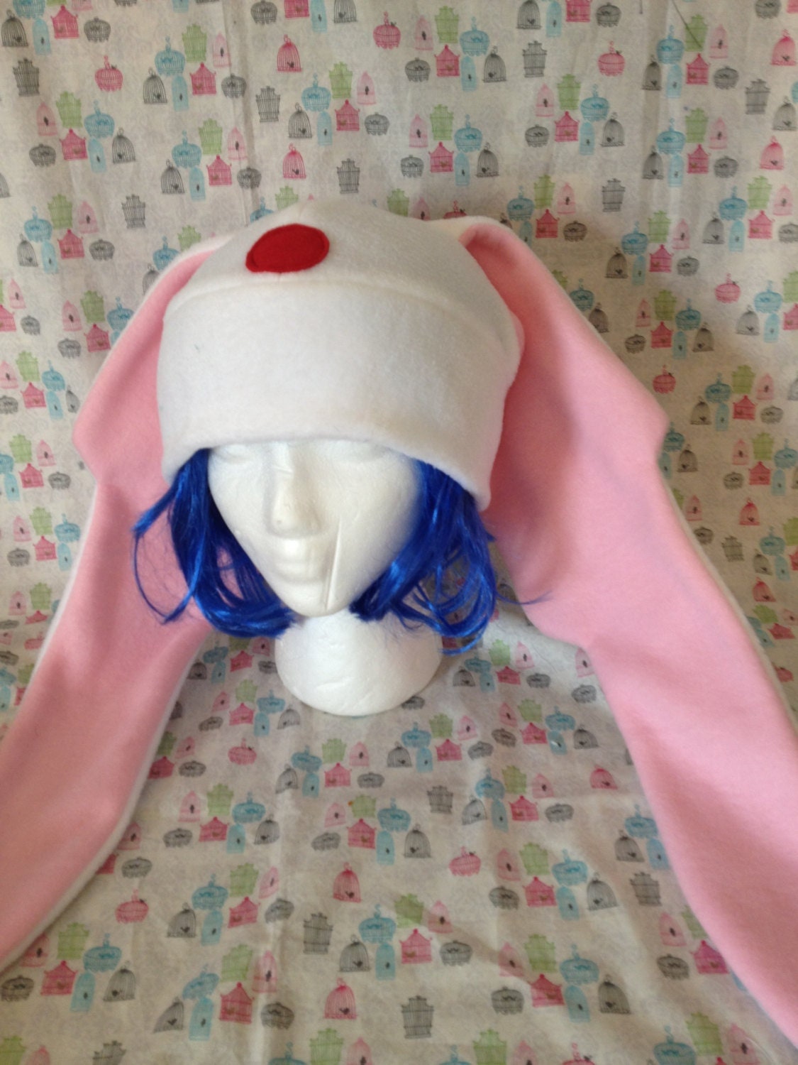 Mokona Modoki Larg or Soel Inspired Fleece Hat Handmade - Etsy