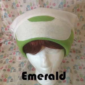 Handmade Pokemon Trainer Brendan Manga/Sapphire/Ruby/Emerald/Omega Ruby/Alpha Sapphire Inspired Fleece Hat - Choose You Color! image 3