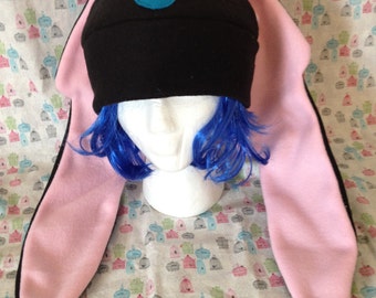 Cappello in pile ispirato Mokona Modoki Larg o Soel fatto a mano