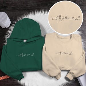 Dachshund Mom Embroidered Sweatshirt Dachshund Dachshund Mama Embroidery Shirt Dog Sweatshirt Dachshund Gifts