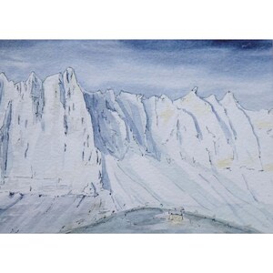 Carte "Lalidererwände, parc naturel du Karwendel"
