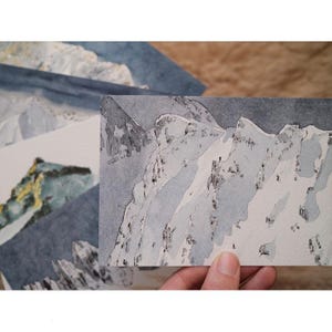 Conjunto de cartas “Inverno no Tirol”