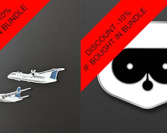 Paquete de pines y pegatinas de Porter Airlines - Sr. Porter**