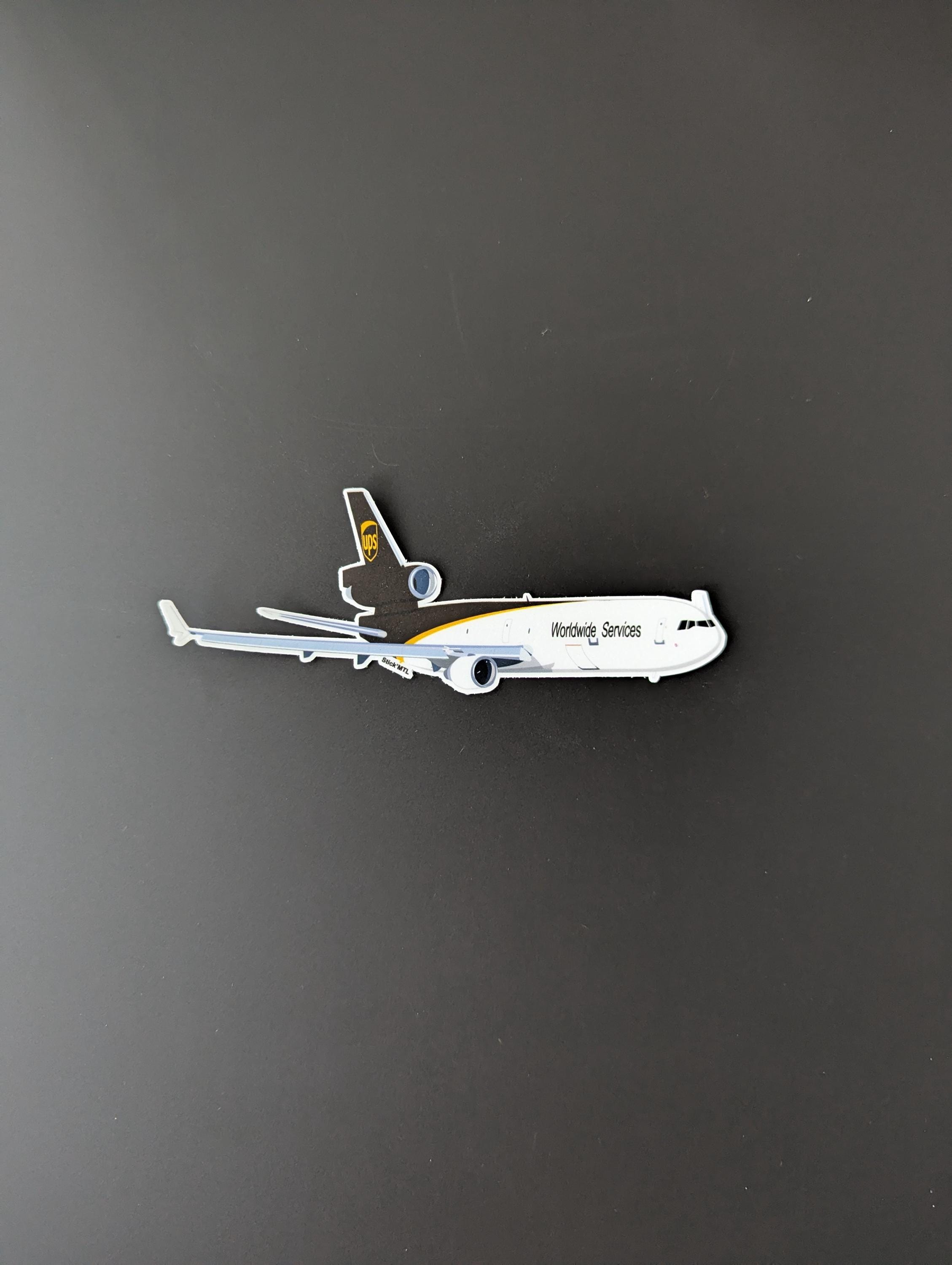 Airplane Sticker UPS MD-11 Super Matte Vinyl *mix and Match - Etsy