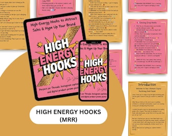 400 Viral Social Media Hooks PDF, Content Writing Prompts, Creator Growth Guide