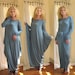 Shape Shifter Asymmetric Maxi Dress Loose Long Sleeve Boho Dress Off Shoulder Boat Neck Oversize Maternity Fall Dress (More Colours) XS - XL 