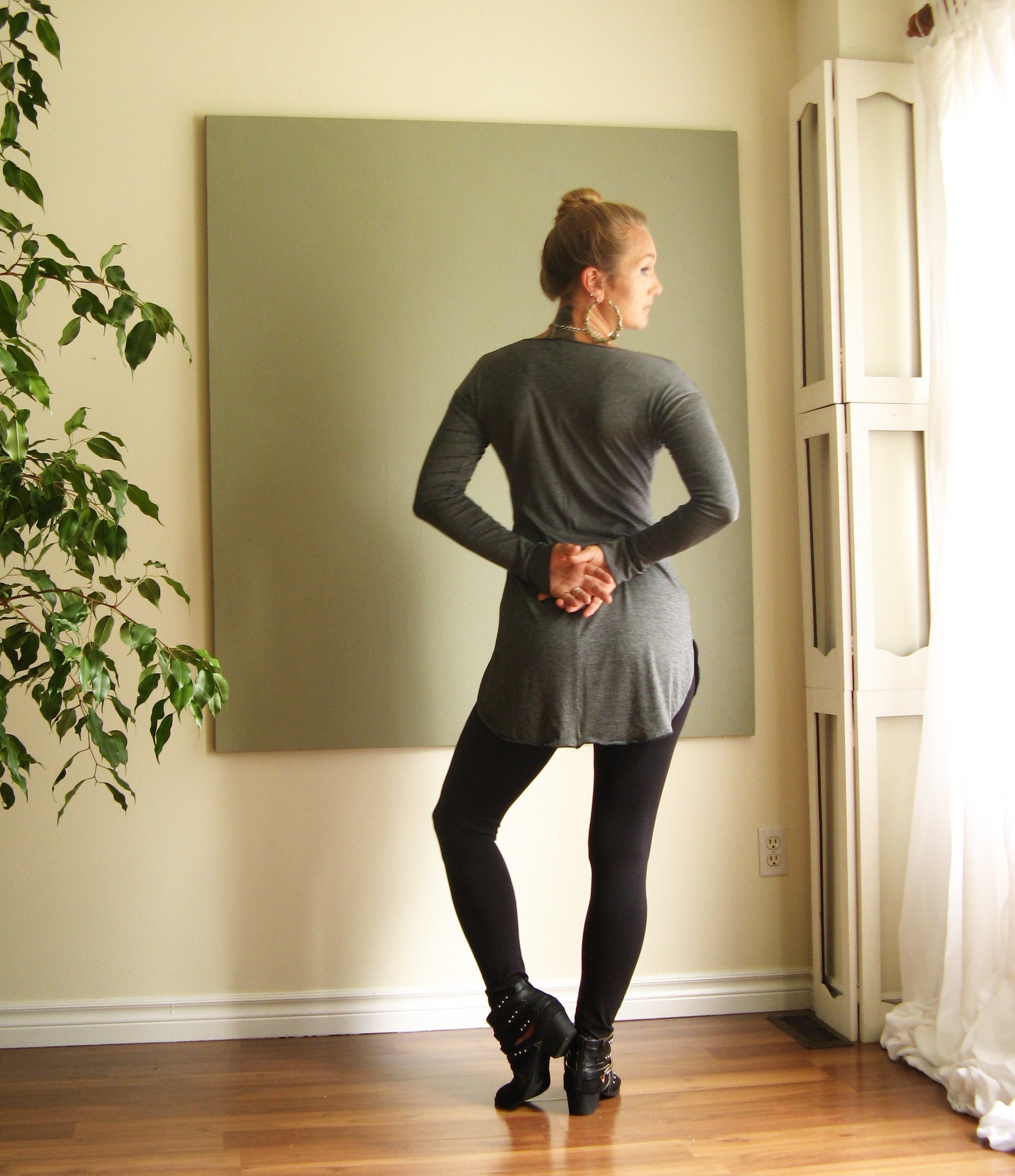 extra long tunic tops for leggings canada