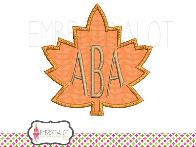 Fall monogram frame applique design 6 sizes leaf jessecmault etsy Fall monogram frame applique design 6 sizes leaf jessecmault etsy