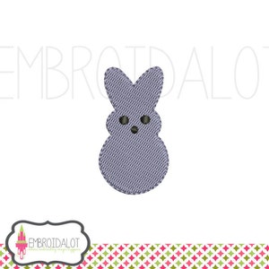 Mini-Peep-Maschine-Stickerei-Design. Solch ein Sexy Mini Ostern Stickerei Design. Peep-Stickerei für Ostern.