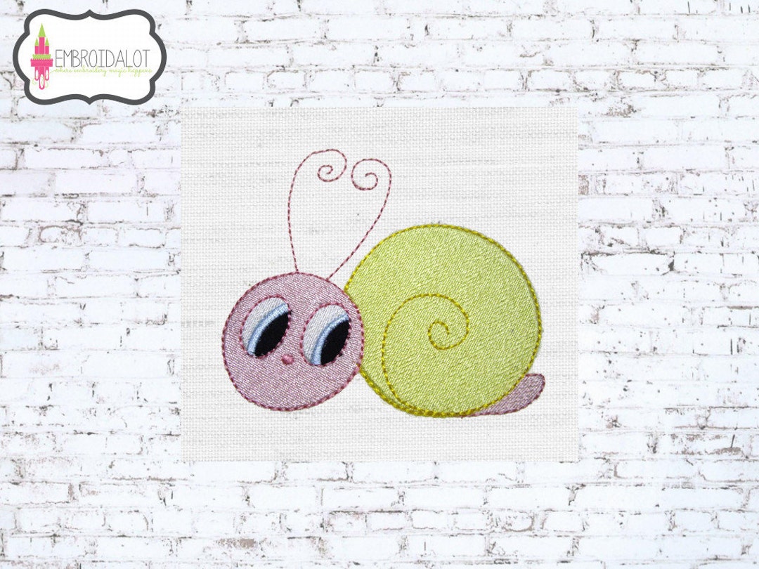 Girls’ Embroidered Snail Pant main image 1