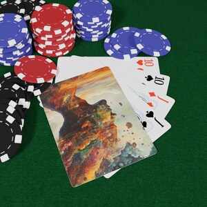 Mind Over Matter Spielkarten - Mentale Stärke und Belastbarkeit Deck, Positives Denken Geschenk, Empowerment und Motivationskarten, Poker Night