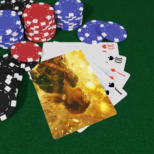 Cartas de Baralho Stardust Chronicles - Baralho de Fantasia Cósmica, Noite Estrelada e Arte de Aventura Mítica, Jogo de Cartas Colecionável Único, Cartas de Baralho