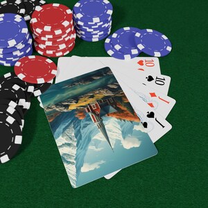 Norway Landmarks Playing Cards Set - Unique Poker Cards, Game Night Essential, Gift for Gamers, Collectibles, Fun Family Activity