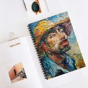 Impressionist Masterpieces Spiral Notebook - Art Lover Journal, Painterly Gift Idea, Classic Style Diary, Brushstroke Notebook, Museum Vibes