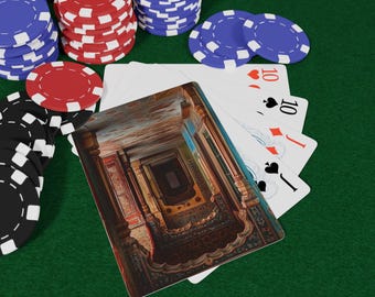 ラジャスタンのハヴェリポーカートランプセット、ユニークなゲーム